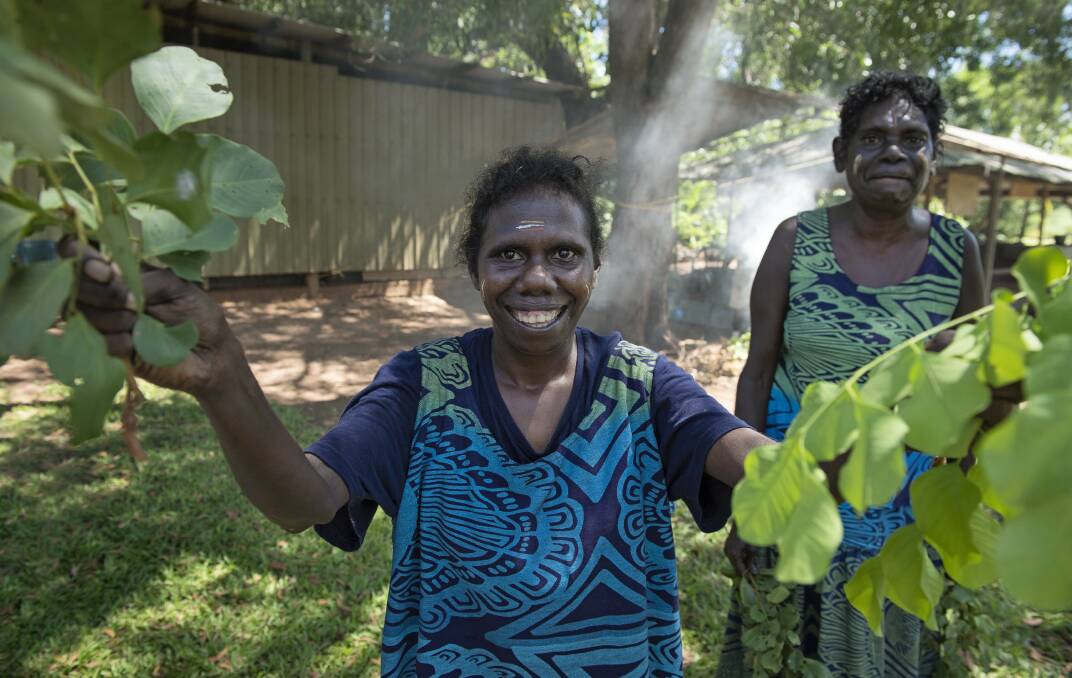 The Tiwis are known as 'The Islands of Smiles' for a good reason. Picture: Tourism NT/Shaana McNaught
