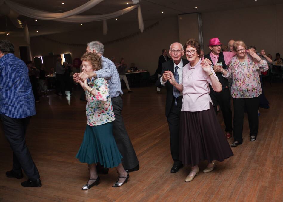 Partipants in a past 12-hour dance in Canowindra. 