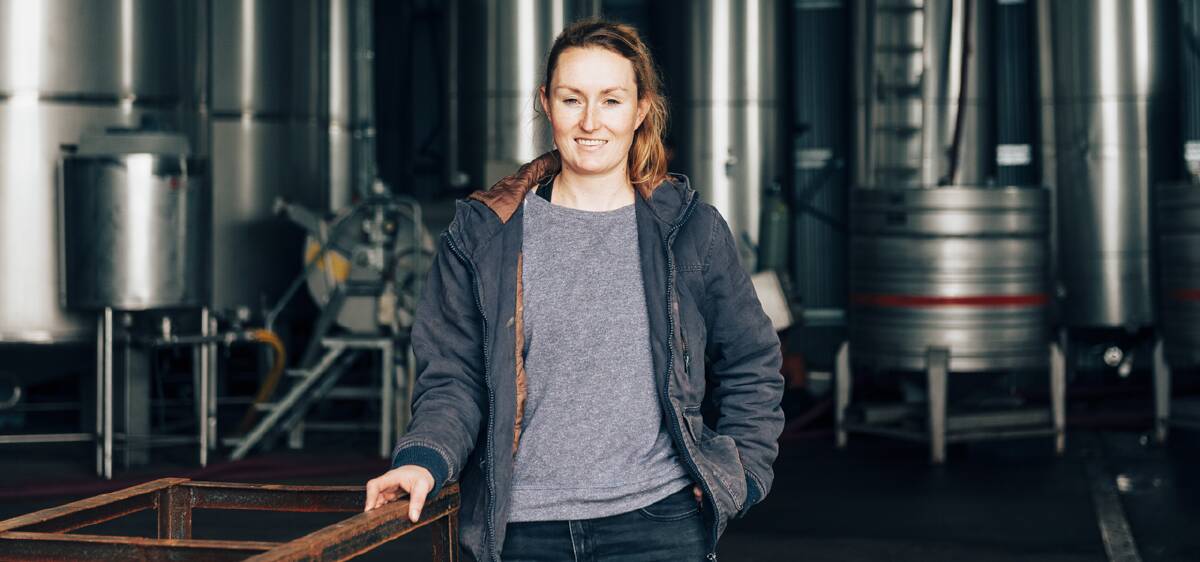 Canowindra's Nadja Wallington is considered one of the future winemaking stars of the region. 