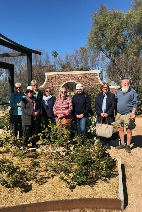 Garden Club, Lions Club and CWA representatives meet at Noojee Lea to discuss the upcoming Spring Garden Event to raise money for the Hospital Auxiliary. 