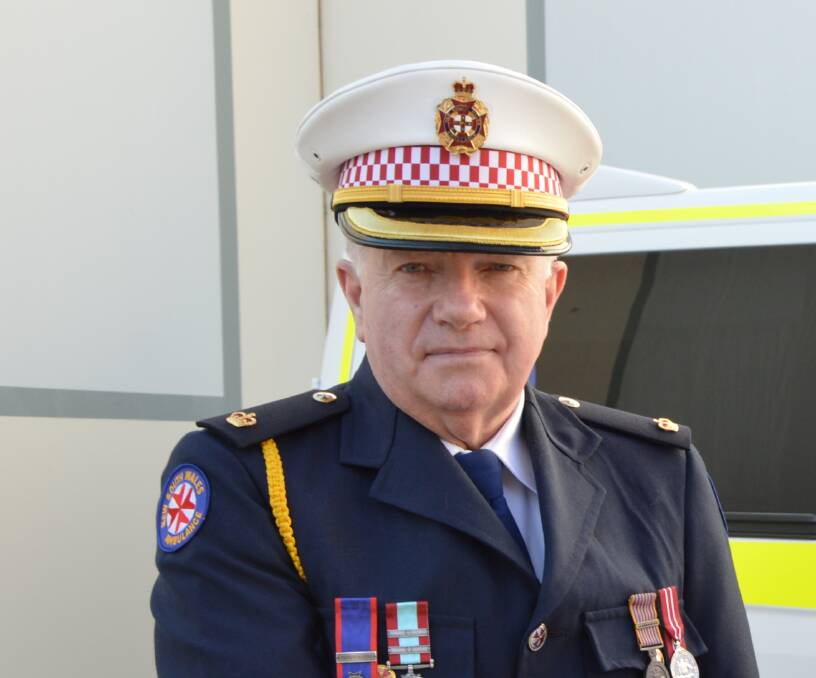 NSW Ambulance Chief Inspector Peter Rowlands, Duty Operations Manager and Service Delivery. File photo. 