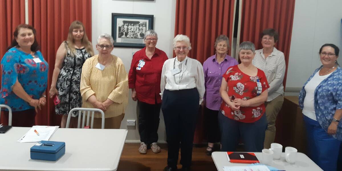 Canowindra CWA branch elects new office bearers at AGM