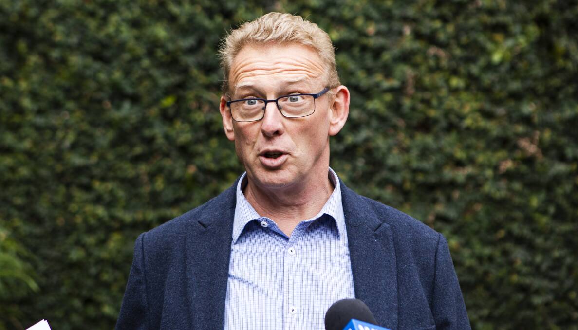 Mark Parton found himself in hot water after posting a TikTok video. Picture: Jamila Toderas
