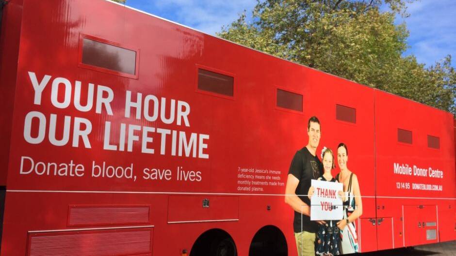 Red Cross mobile blood unit to visit Canowindra in February