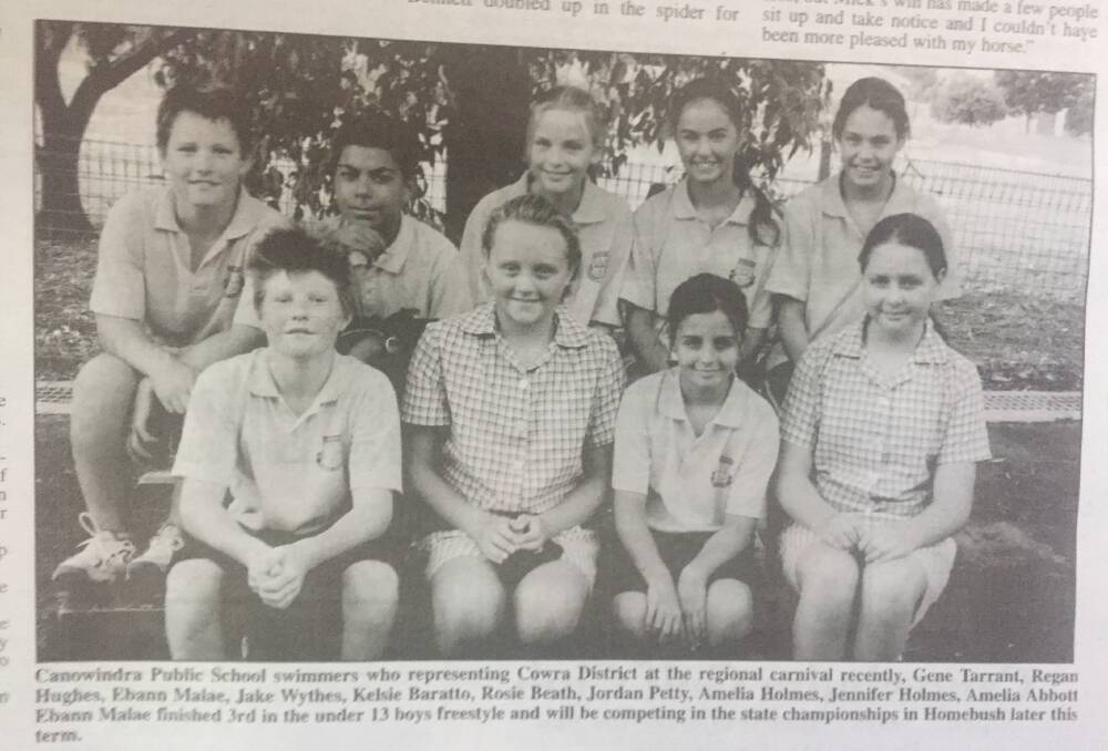 Photos from pages of the Canowindra News in March 2009.