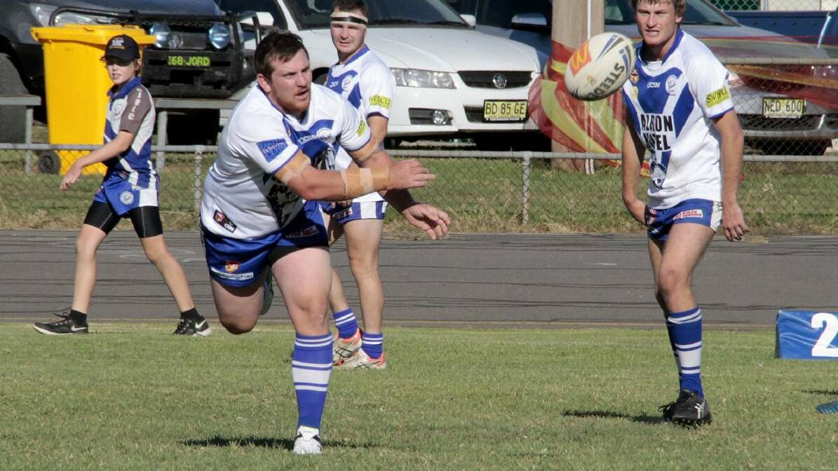 James Woolford, pictured in action for Cootamundra Bulldogs last year, returns to Young in 2020. Photo: file