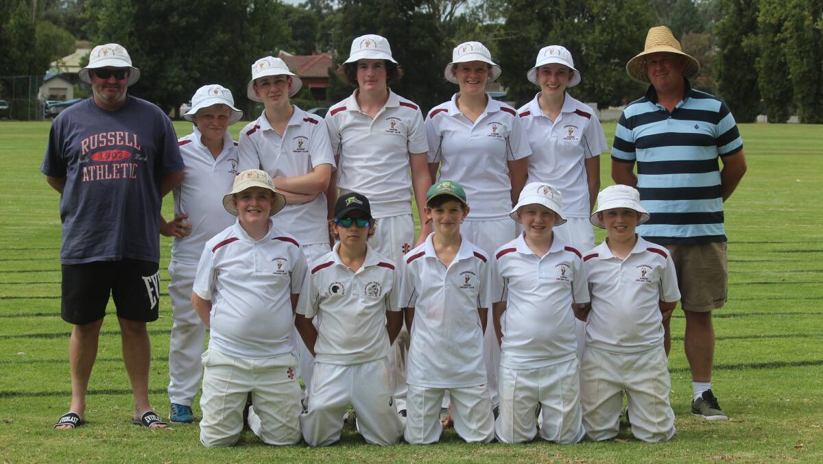 Skills tested this weekend for Canowindra junior cricketers