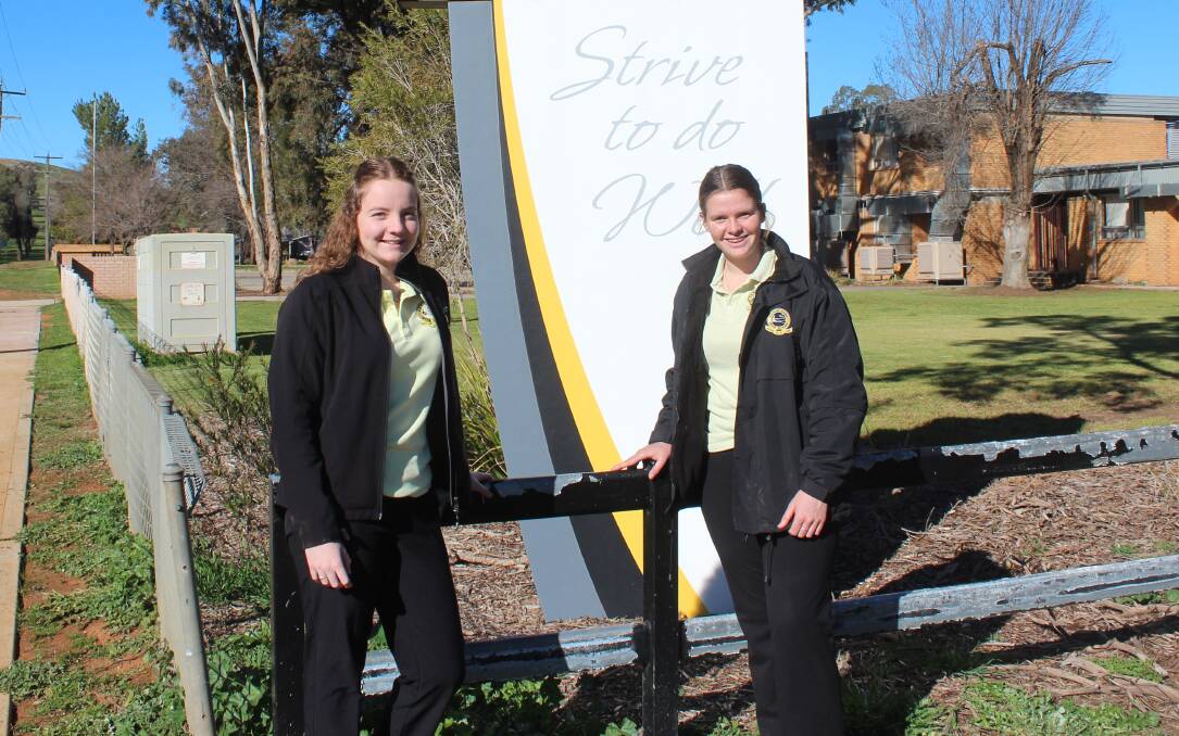 Darcy Merchant and Claire Wright will be participating in the Rural Youth Ambassador program.