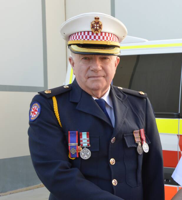 Peter Rowlands has been awarded an Ambulance Service Medal.