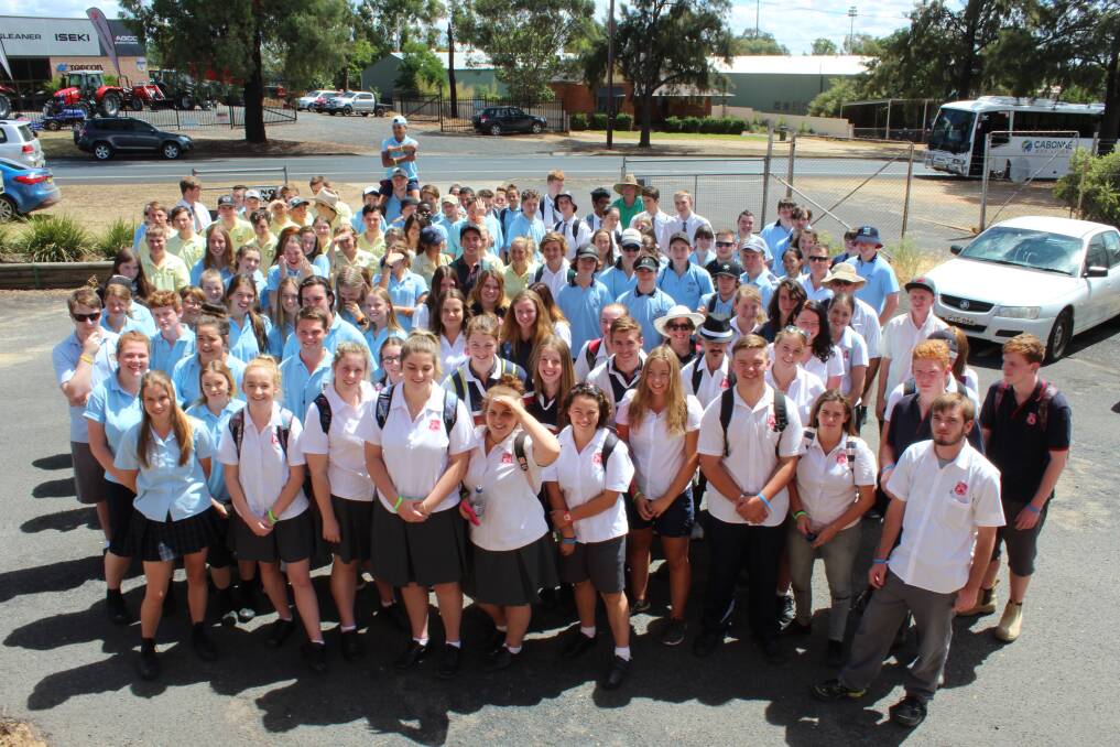 Year 11 students from Cowra, Canowindra, Grenfell and Boorowa all attended the RYDA program to learn about being safer drivers on the road.
