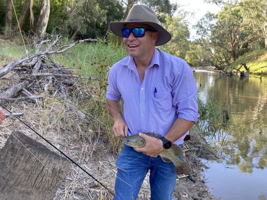 Phil Donato enjoying a traditional Aussie pastime of freshwater fishing. Catch and release sport fishing could result in hefty fines, or worse, if the Nats introduce radical new animal welfare reforms.
