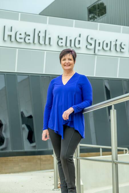 NEW COURSE: Dr Sue Brown outside Federation University's new Health and Sports Science building. Picture: supplied