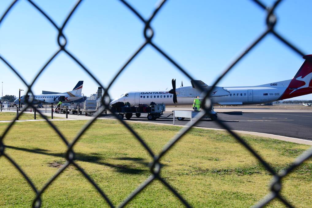Dubbo City Regional Airport received $250,000 for runway repairs and upgrades in the first round of RAP funding . Photo: FILE