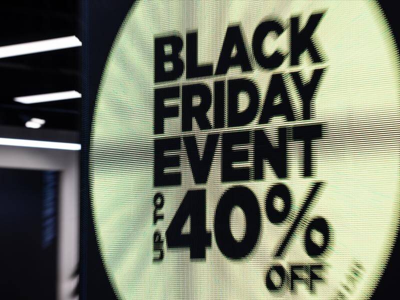 The Black Friday and Cyber Monday sale period is now the biggest four days on the retail calendar. (Diego Fedele/AAP PHOTOS)