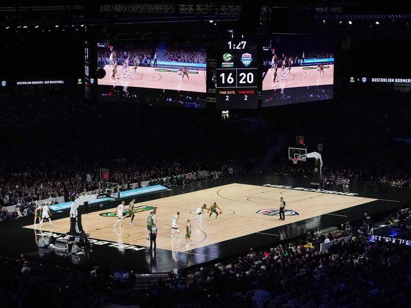 ACCC has received complaints over seating and line-up at the Aust-USA basketball game in Melbourne.