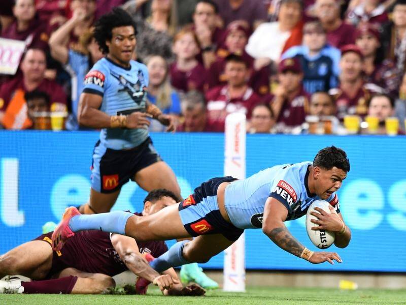 NSW Origin hero Latrell Mitchell will back up for South Sydney on Saturday.