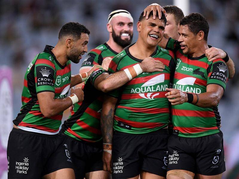 South Sydney have had to reshuffle their backline to cover for the suspended Latrell Mitchell.