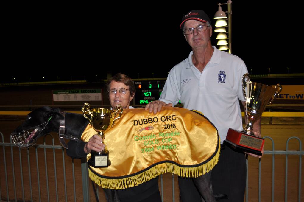 Pamela and Paul Braddon returned from last week's Dubbo meeting with three winners. The Cowra trainers have been dominating at the Dubbo track. File photo.