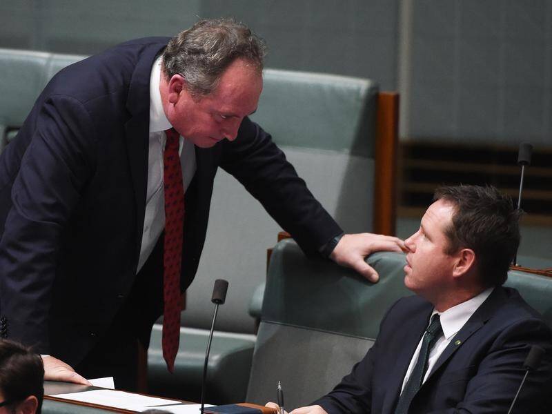 Nationals MP Andrew Broad (R) has publicly called on Barnaby Joyce to resign as party leader.