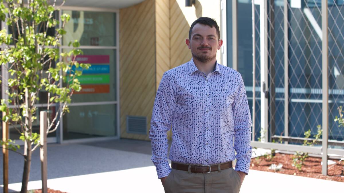 NEW ROLE: Parkes man Jacob Cass has been appointed the Parkes Country Universities Centre manager and started in the new role on Monday. Photo: Submitted